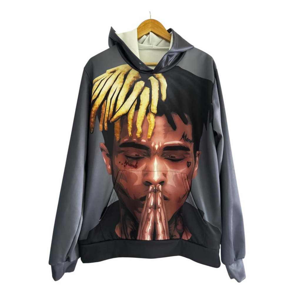 XXXTENTACION Graphic Hoodie Rap Hip Hop Streetwear Pullover